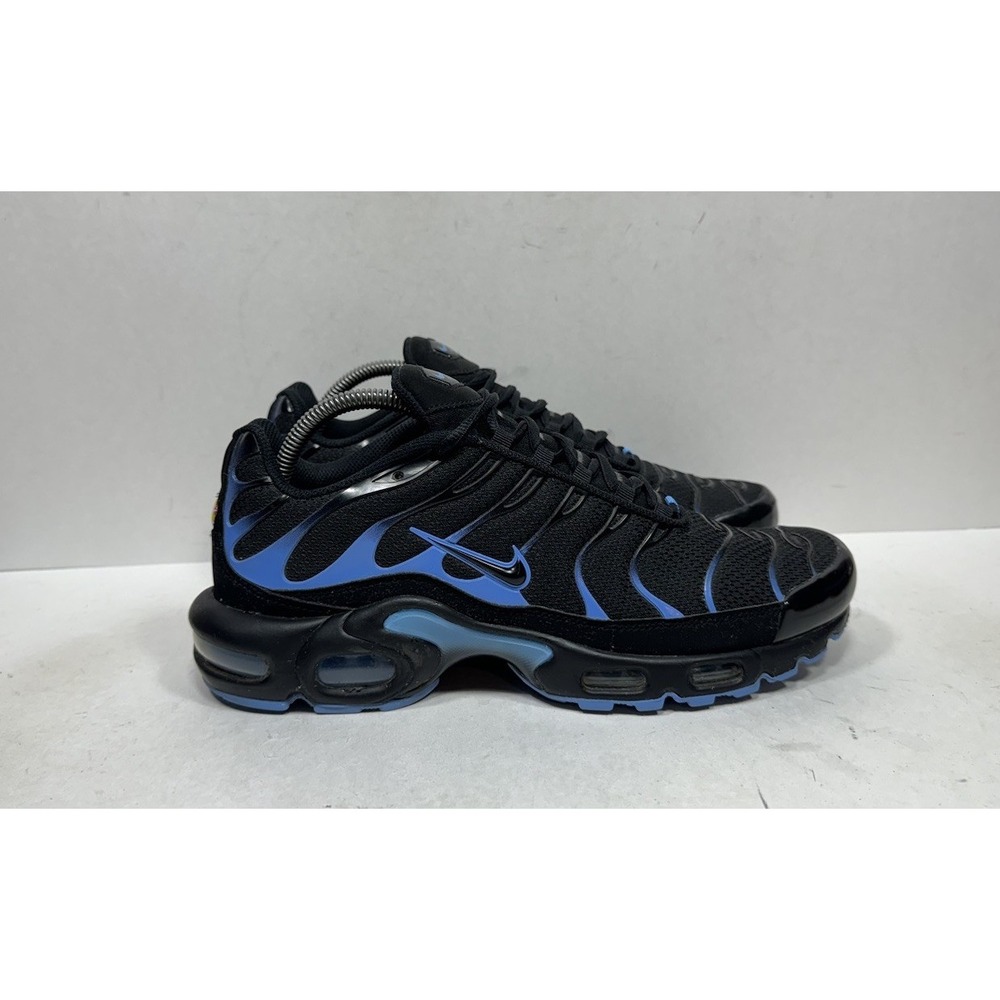 Nike Air Max Plus Black University Blue Shoes Mens Size 9 DM0032-005 Sneaker